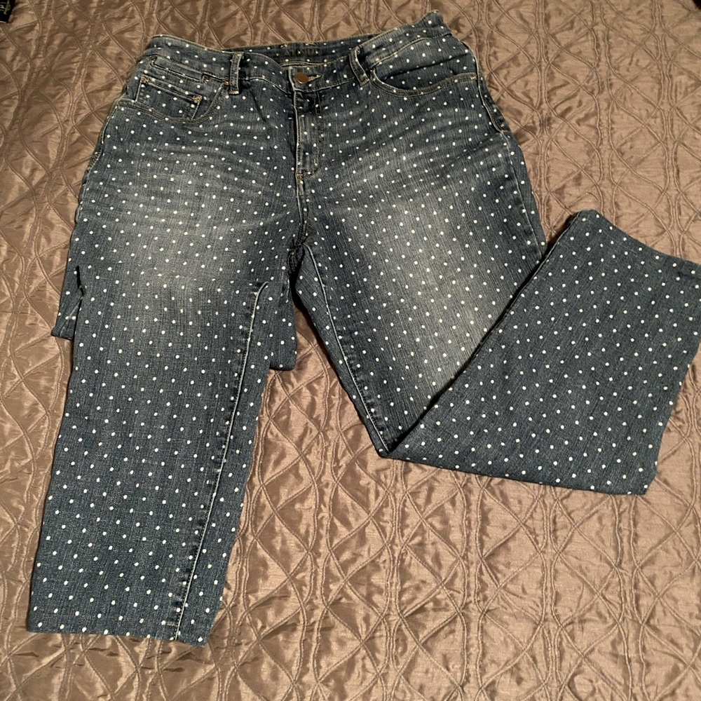 Chico’s Denim Skimmers